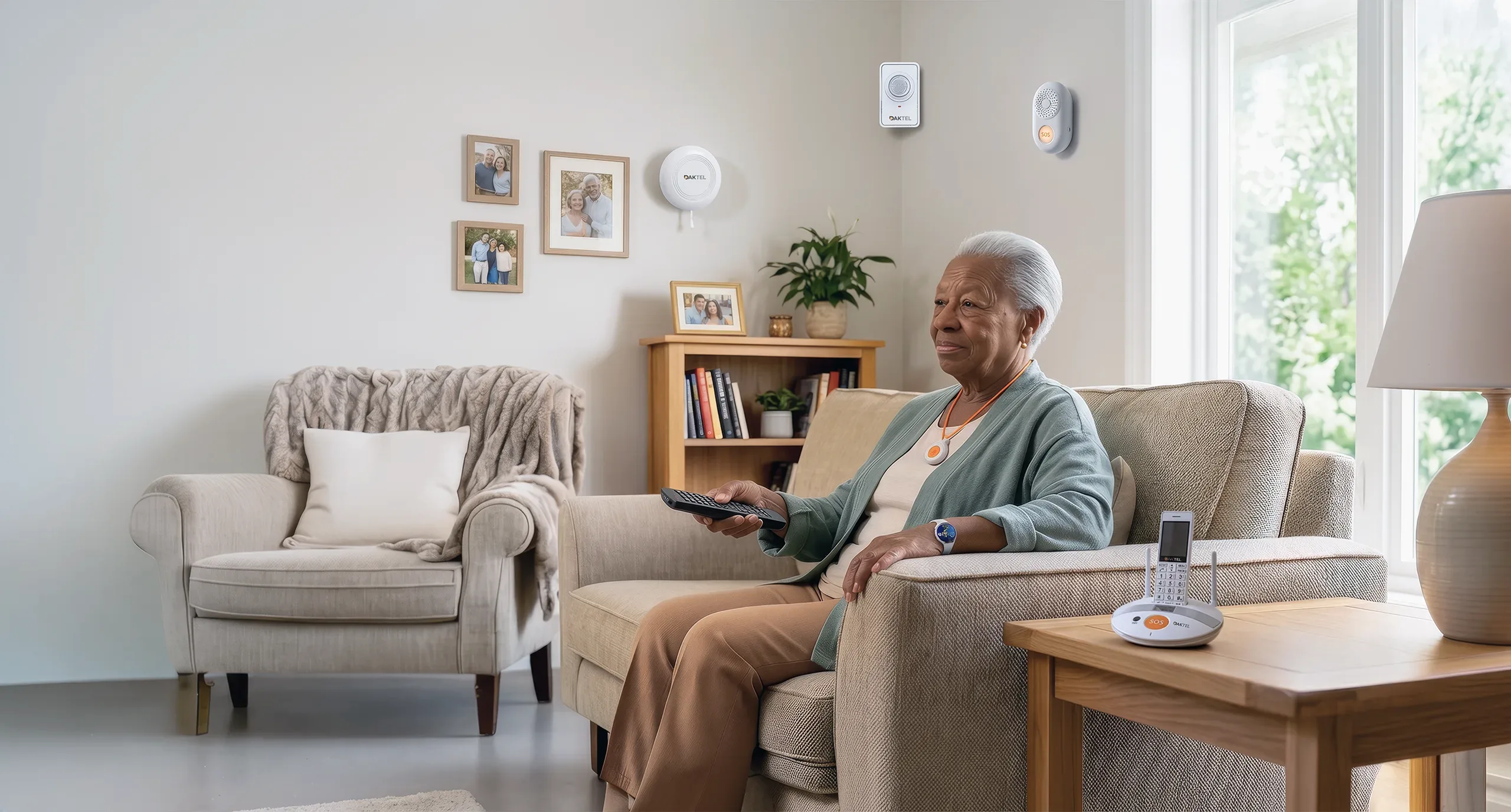 Safe Home – protected living room